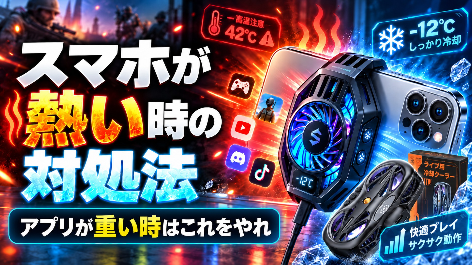 スマホが熱い時の対処法